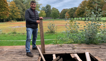 Ruedi Wolfender, Abbruch Tennisplätze