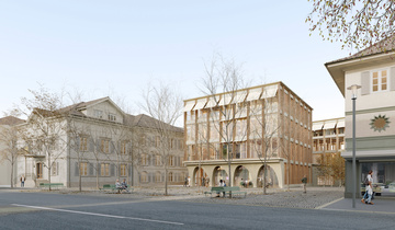 Stadthaus Neubauprojekt am Boulevard