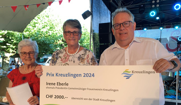 Irene Eberle erhält den 15. Prix Kreuzlingen