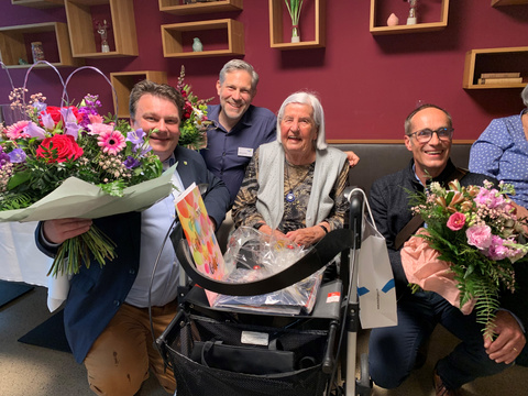 Hanna Pfluger feiert 100. Geburtstag