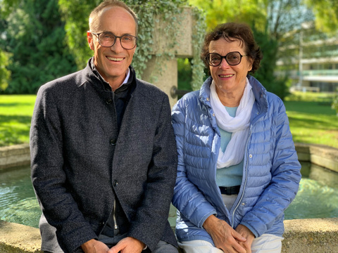 Stadtrat Markus Brüllmann und Margret Meier