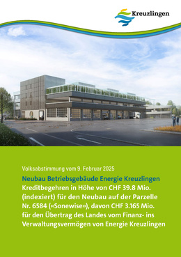 Neubau Betriebsgebäude Energie Kreuzlingen